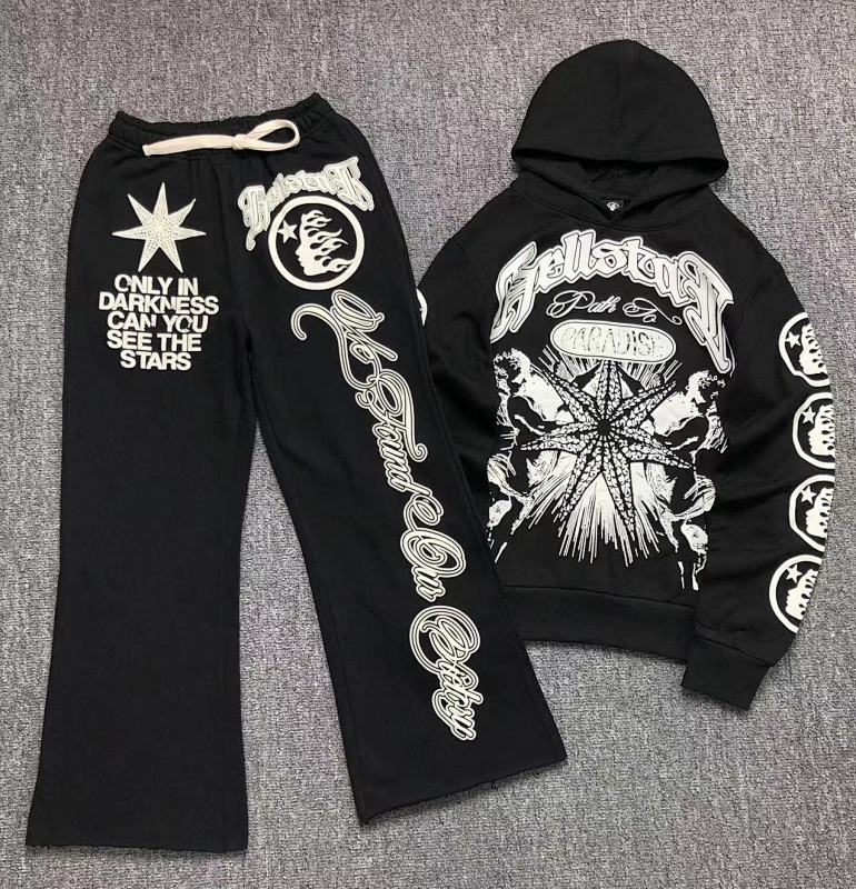 Top Trousers Hellstar Hoodie Trousers