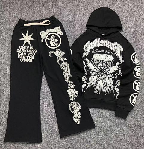 Top Trousers Hellstar Hoodie Trousers