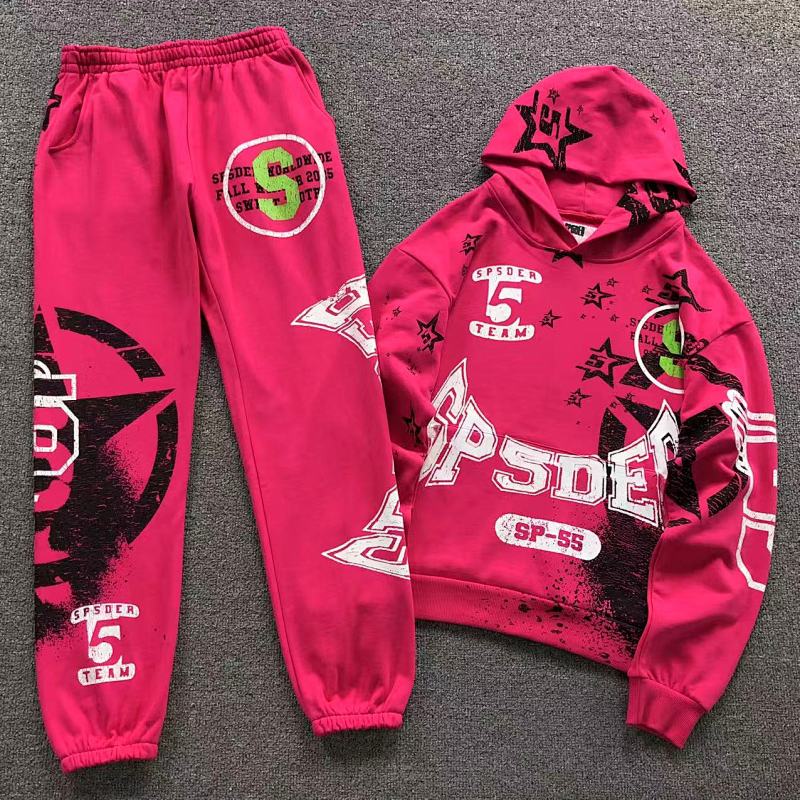 Top Trousers SP5DER Hoodie Trousers