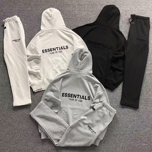 Essentials Top Trousers Fog Hoodie Trousers