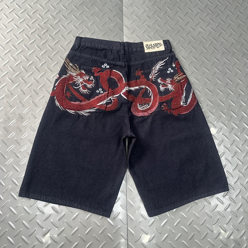 Cny Derschutze Yakuza Black Raw Jorts
