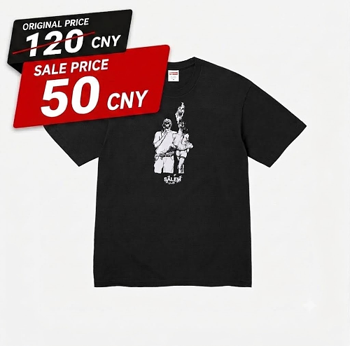 Supreme Salem Tee Black