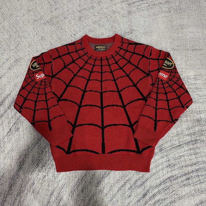 Supreme Sup X Spiderman Knit Sweater