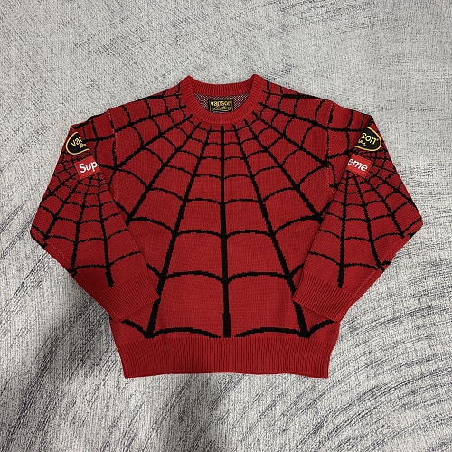 Supreme Sup X Spiderman Knit Sweater