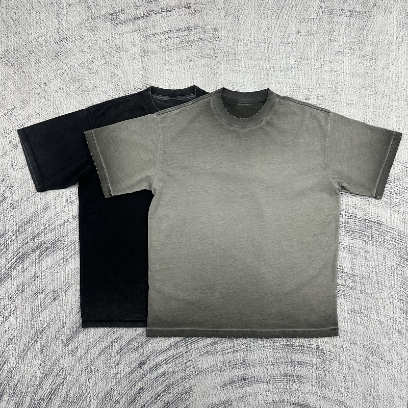 Etheria 100 Cotton Washed Crew Neck T-Shirt