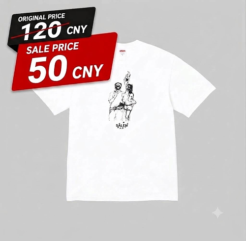 Supreme Salem Tee White