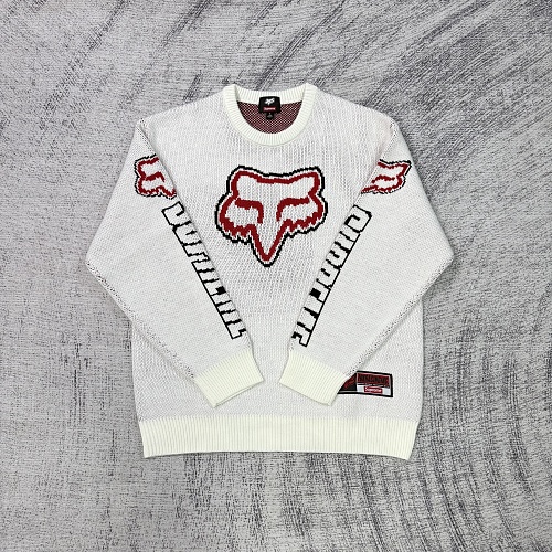 Supreme Fox Racing WEEK9 Sweater White