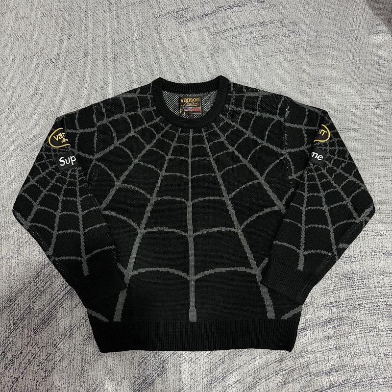 Supreme Sup X Spiderman Knit Sweater