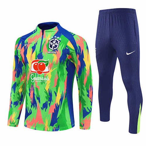 Brazil Half Zip Training Suit Set