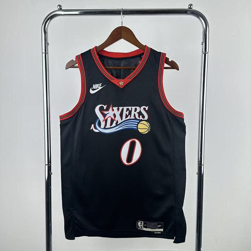 25-26 Nba Philadelphia 76ers Retro 0-MAXEY