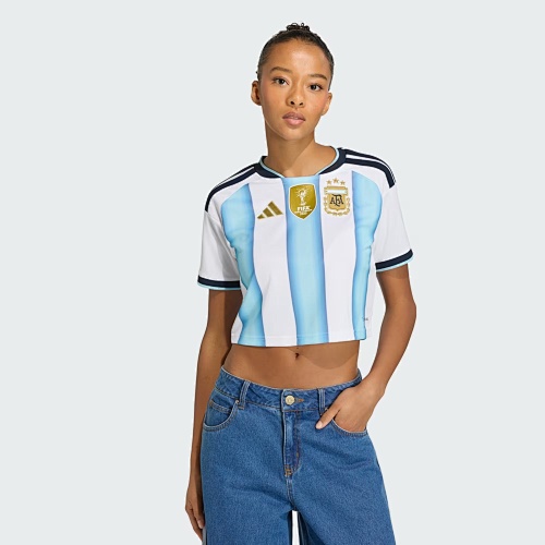 Fifa World Cup Argentina Home Cropped Jersey