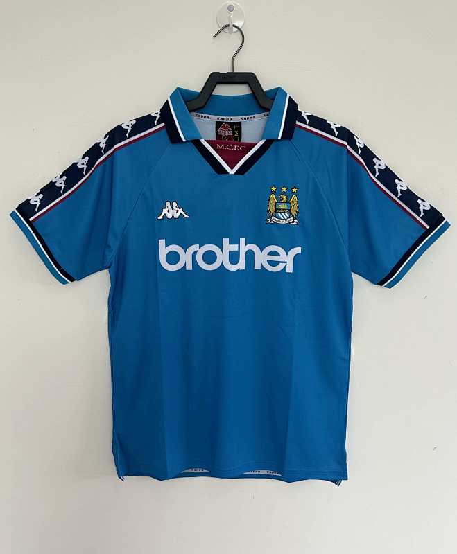 Manchester City Home Retro Fan Version