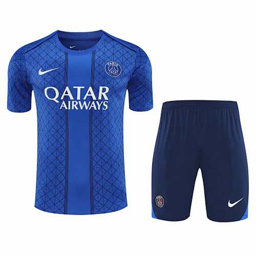 Paris Saint-Germain F.C. Training Clothes Suit Short Sleeve Fan Version