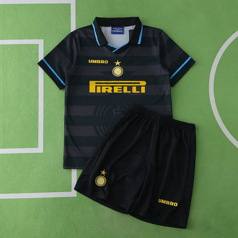 F.C. Internazionale Milano Away Retro Kids Kit