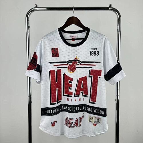 25-26 Nba Miami Heat Retro Short Sleeved Shirt