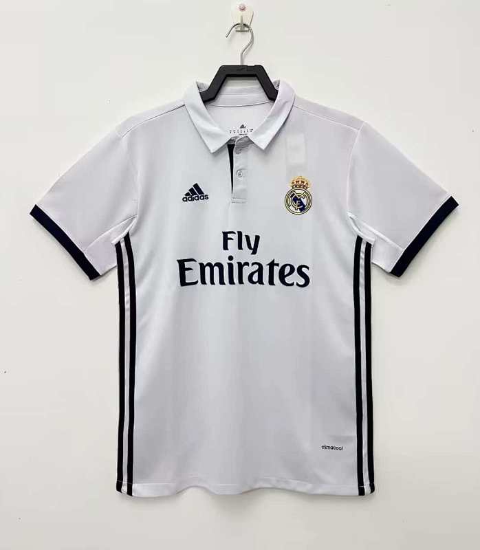 Real Madrid Home Retro Fan Version