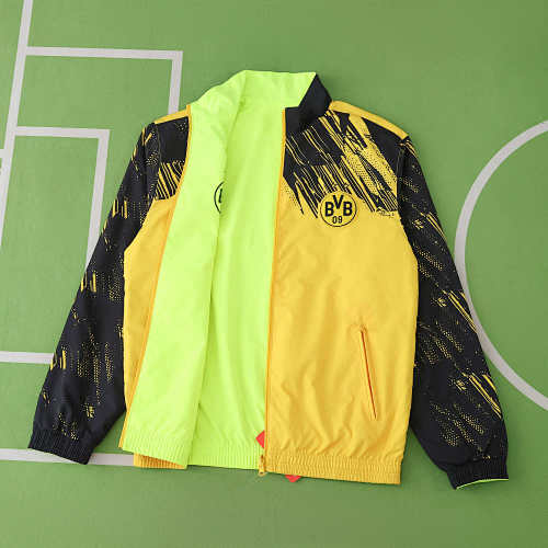 Borussia Dortmund Wear On Both Sides Windbreaker