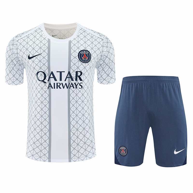 Paris Saint-Germain F.C. Training Clothes Suit Short Sleeve Fan Version