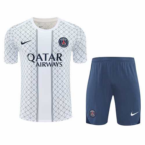 Paris Saint-Germain F.C. Training Clothes Suit Short Sleeve Fan Version