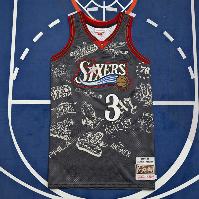 Nba Philadelphia 76ers 3 Iverson