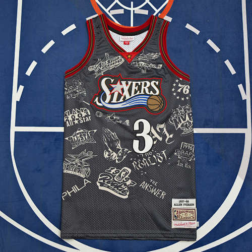 Nba Philadelphia 76ers 3 Iverson