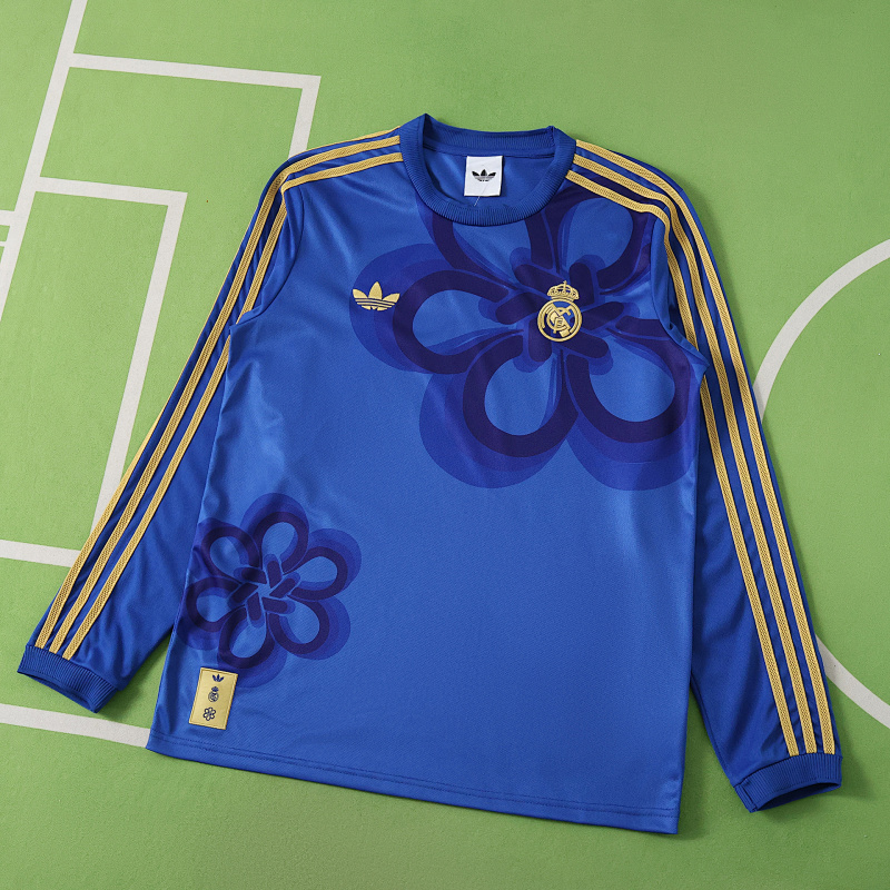 Real Madrid CF Chinese Knot Long Sleeve Fan Version