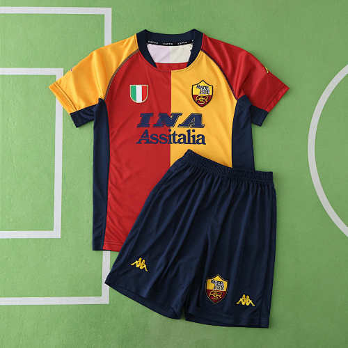 A.S. Roma Home Retro Kids Kit