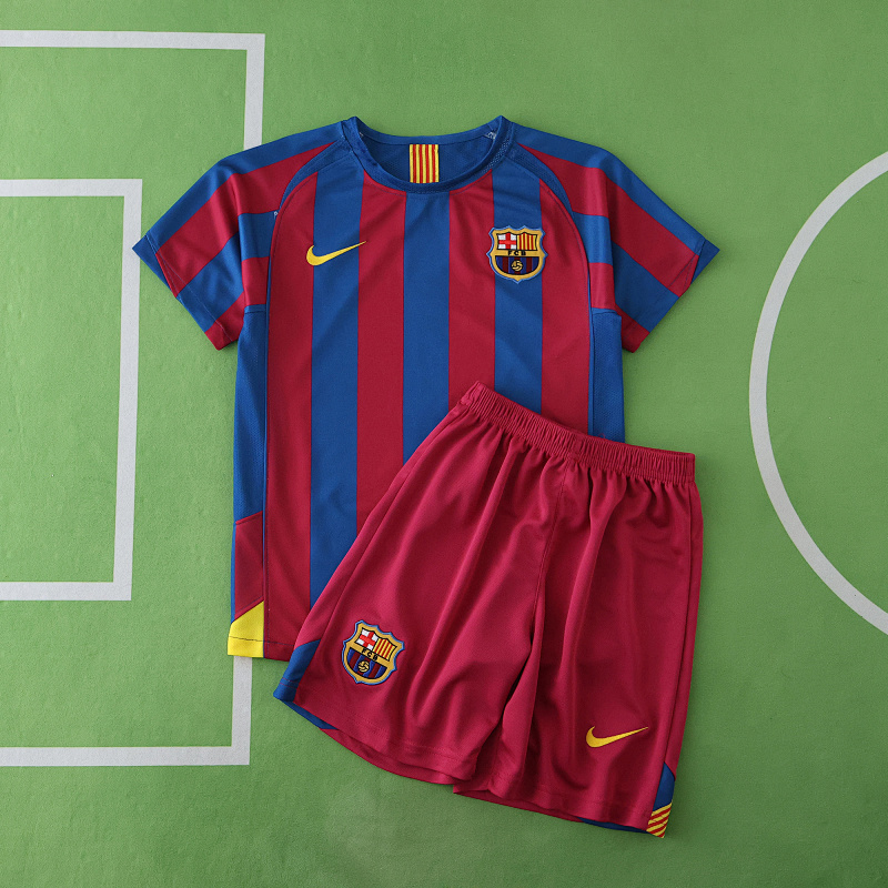 FC Barcelona Barça Home Retro Kids Kit