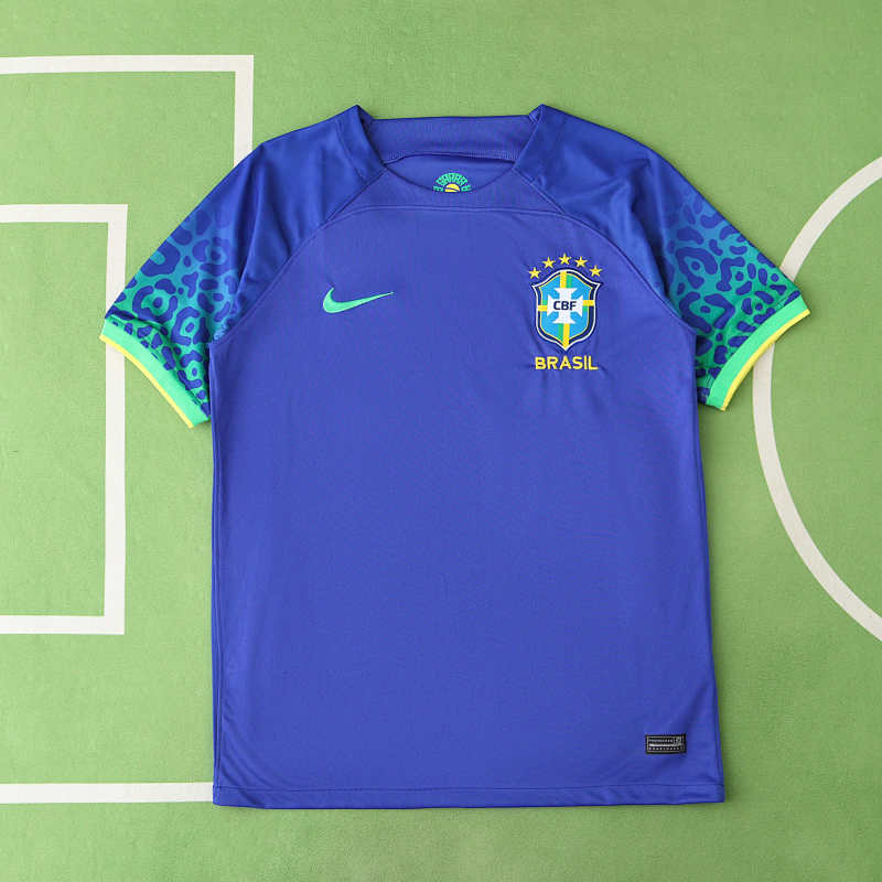 Brazil Away Retro Fan Version