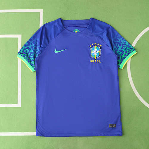Brazil Away Retro Fan Version