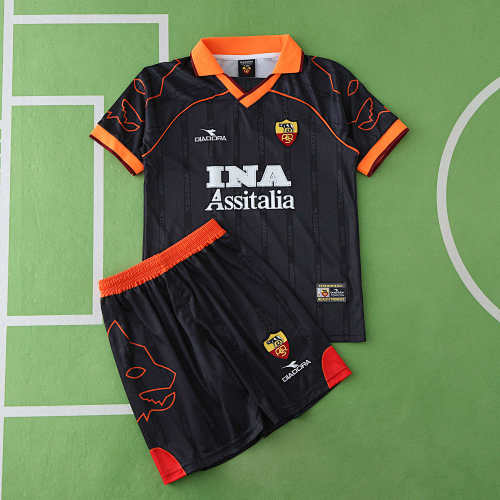 A.S. Roma Away Retro Kids Kit