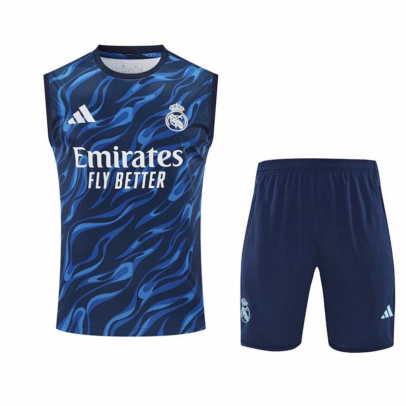 Real Madrid CF Training Clothes Suit Vest Fan Version