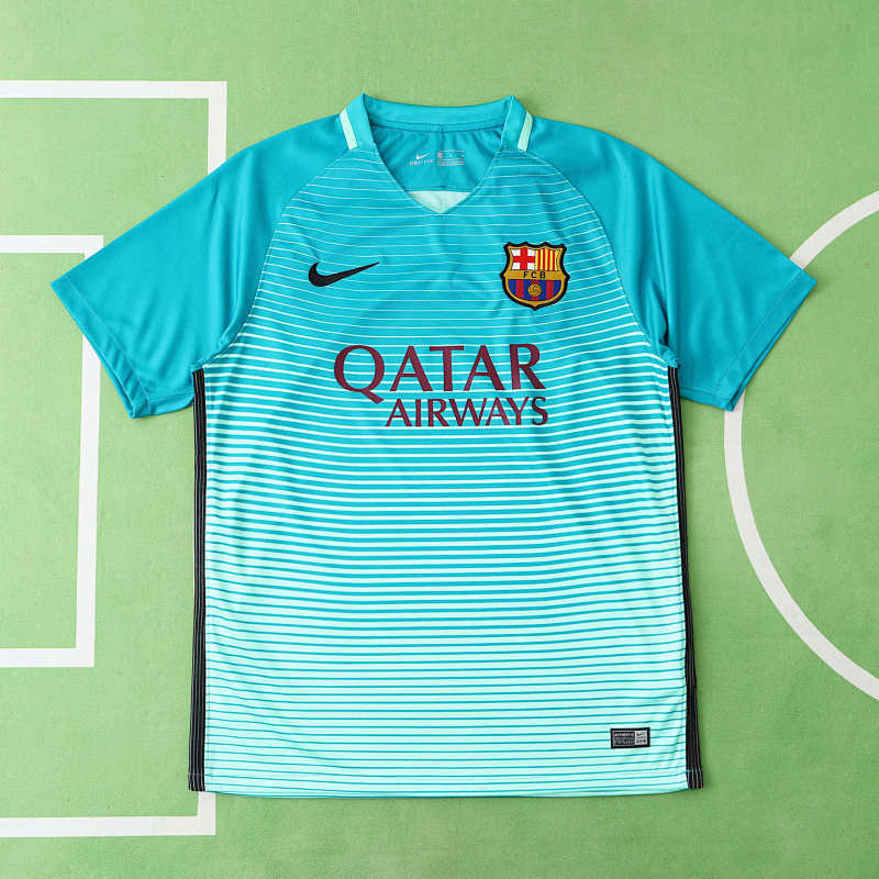 16-17 Season Barcelona Third Retro Fan Version