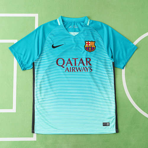 16-17 Season Barcelona Third Retro Fan Version