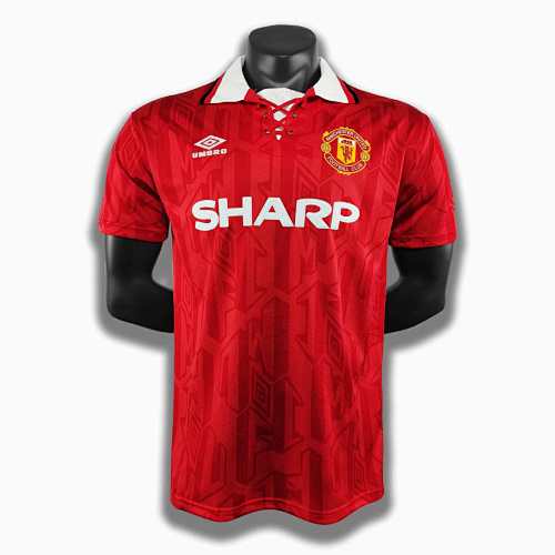 Manchester United Home Retro Fan Version