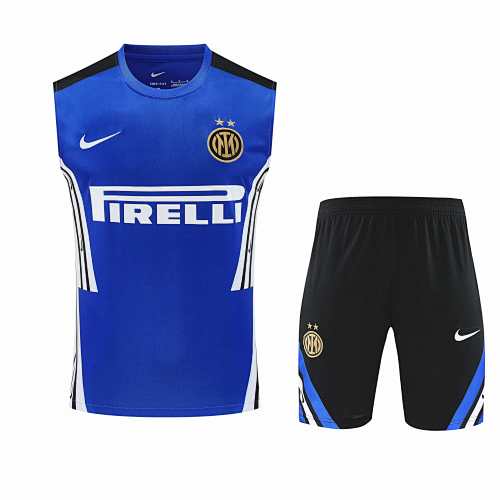 F.C. Internazionale Milano Training Clothes Suit Vest Fan Version
