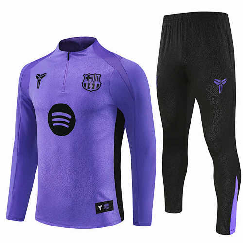 FC Barcelona Barça Half Zip Training Suit Set