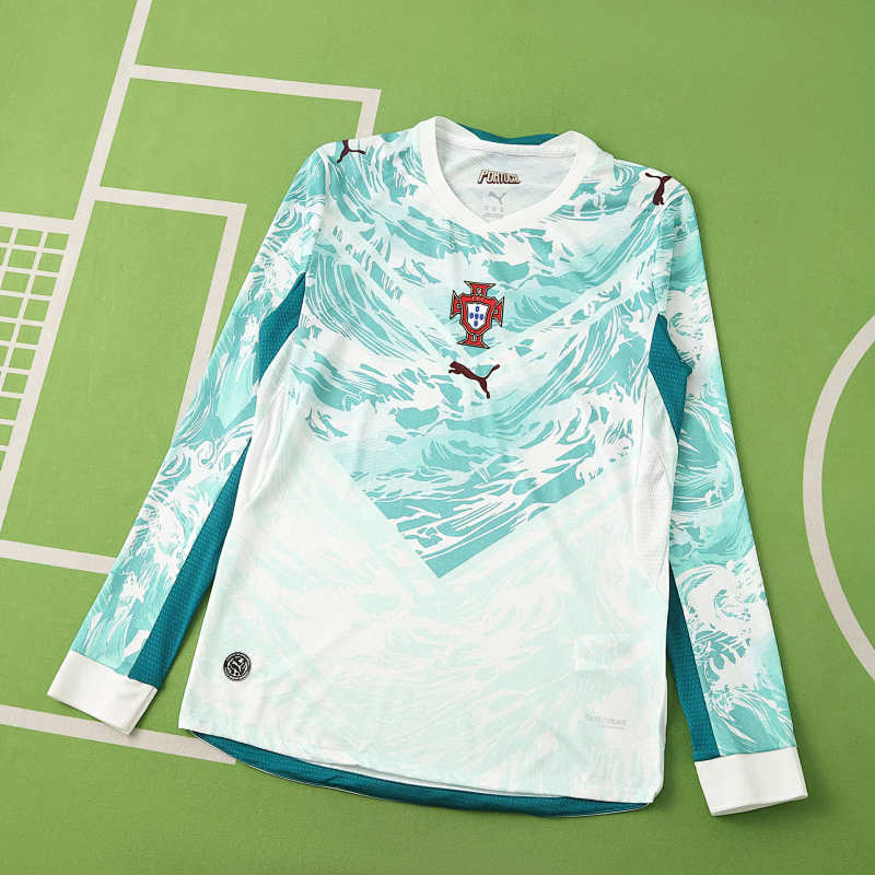 Fifa World Cup Portugal Away Long Sleeve Player Version
