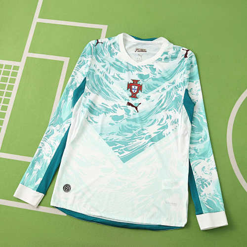 Fifa World Cup Portugal Away Long Sleeve Player Version