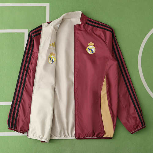 Real Madrid CF Wear On Both Sides Windbreaker