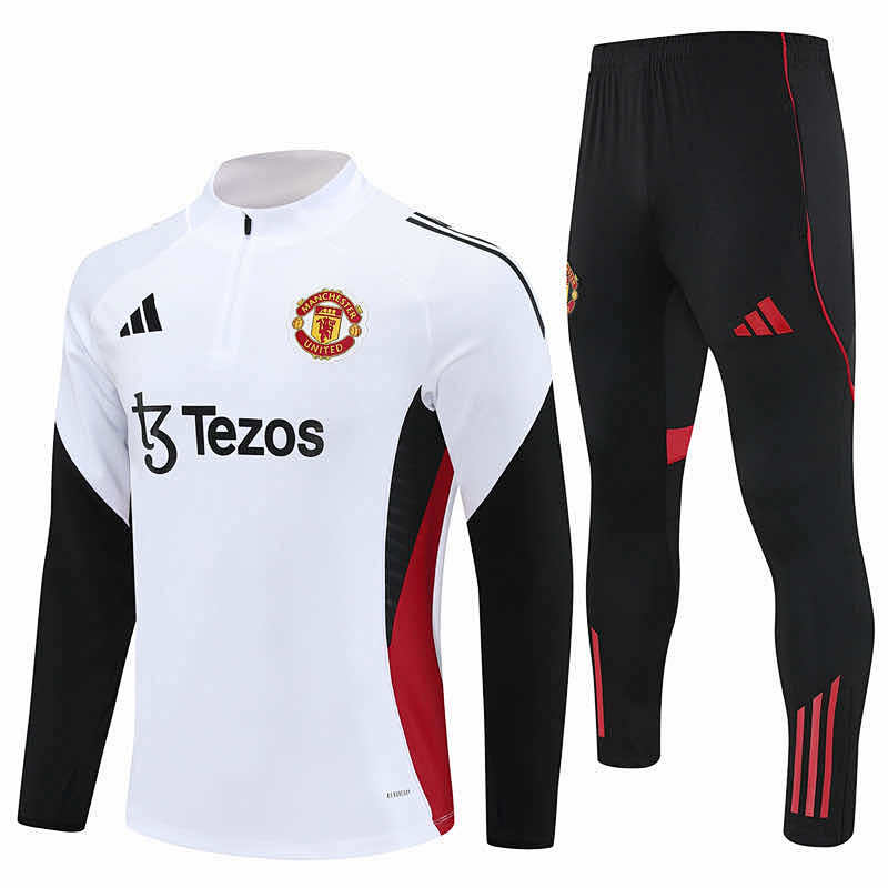 Manchester United F.C. Half Zip Training Suit Set