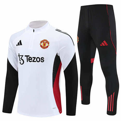 Manchester United F.C. Half Zip Training Suit Set