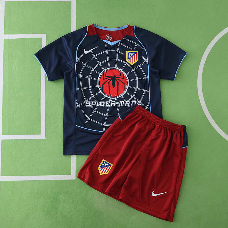Club Atlético De Madrid Away Retro Kids Kit