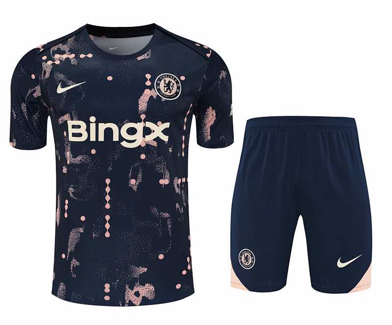 Chelsea F.C. Training Clothes Suit Short Sleeve Fan Version