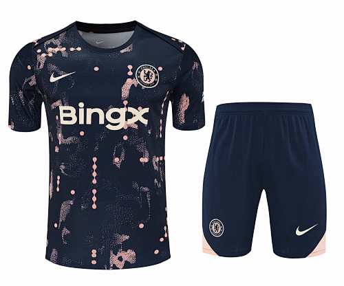 Chelsea F.C. Training Clothes Suit Short Sleeve Fan Version