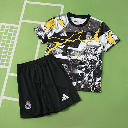 Real Madrid CF Marvel White Concept Kids Kit
