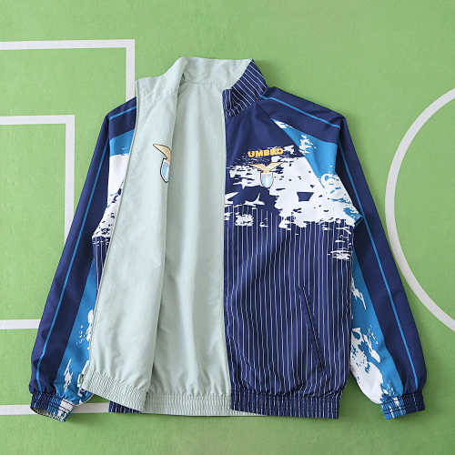 S.S. Lazio Wear On Both Sides Windbreaker