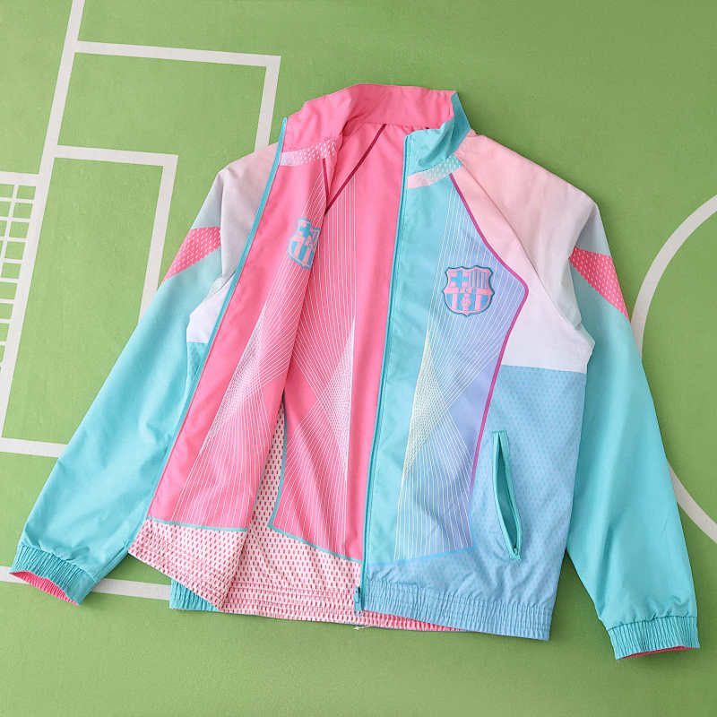 FC Barcelona Barça Wear On Both Sides Windbreaker