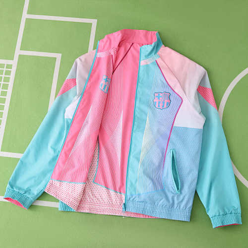 FC Barcelona Barça Wear On Both Sides Windbreaker
