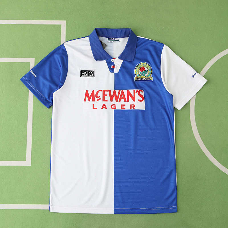 Blackburn Rovers Football Club Home Retro Fan Version